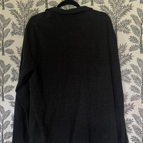Dark Grey Ralph Lauren Polo Pullover Mens XL Half Zip - Picture 5 of 6